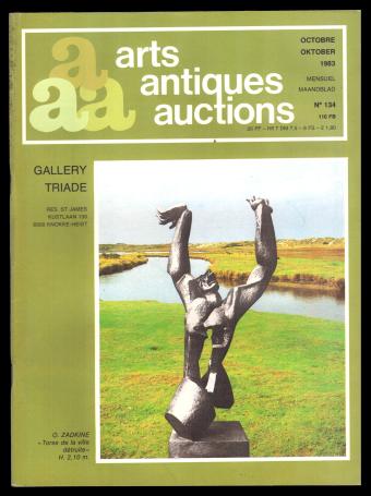 arts antiques auctions mensuel maandblad 134