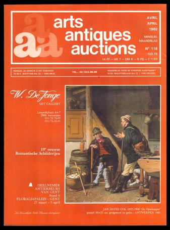 arts antiques auctions mensuel maandblad 118