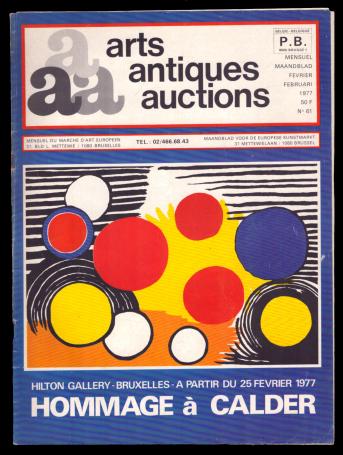 arts antiques auctions mensuel maandblad 61