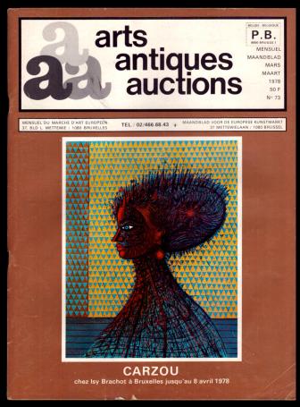arts antiques auctions mensuel maandblad 73