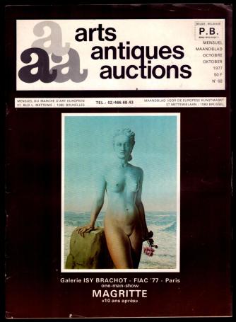 arts antiques auctions mensuel maandblad 68