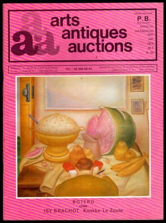 arts antiques auctions mensuel maandblad 86