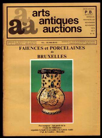 arts antiques auctions mensuel maandblad 91