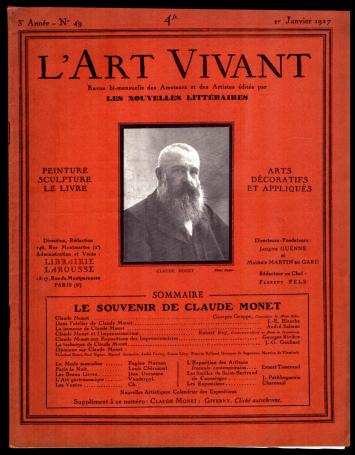 L'art vivant 1927 numéro 49