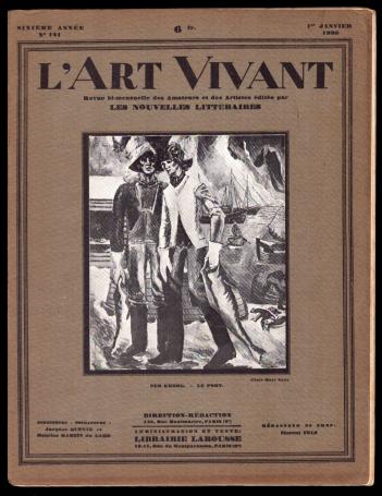 L'art vivant 1930 numéro 121