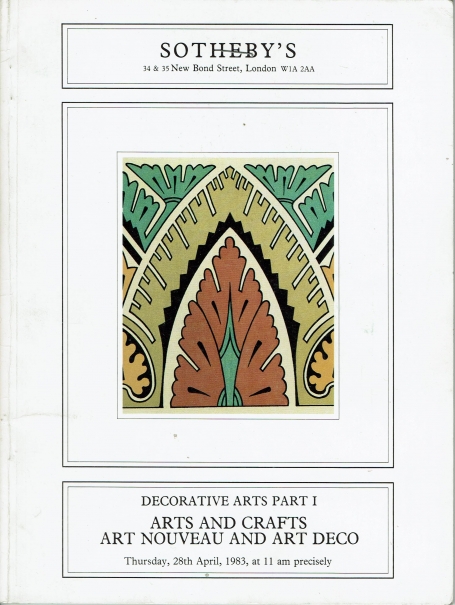 268. Decorative Arts Part I