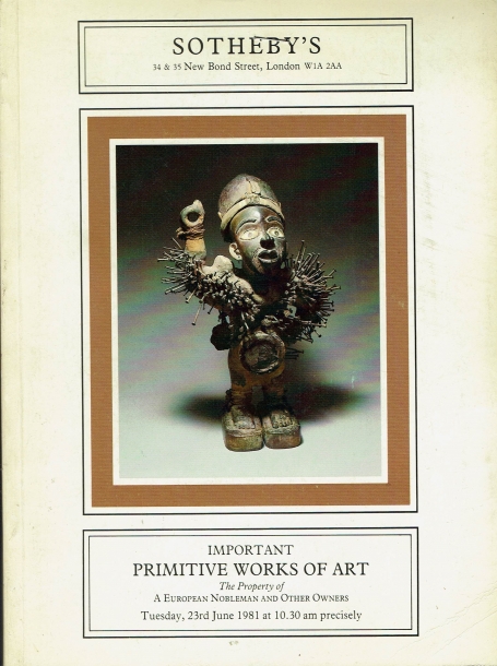 293. Important primitive works of art