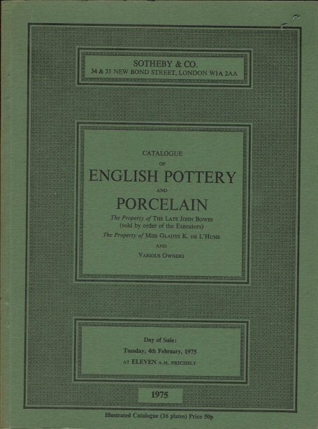 304. English pottery and porcelain