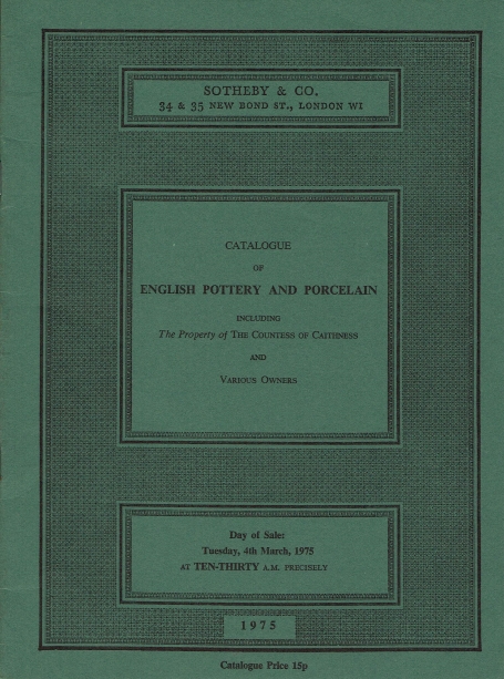 305. English pottery and porcelain