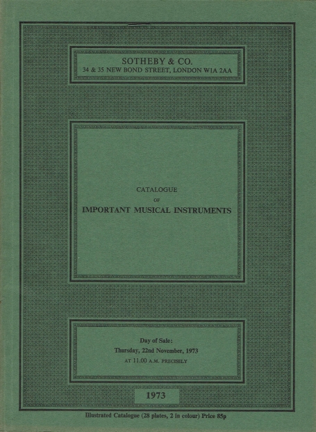 308. Important musical instruments