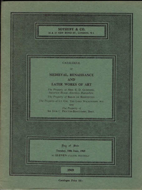 309. Medieval, Renaissance and later works of art