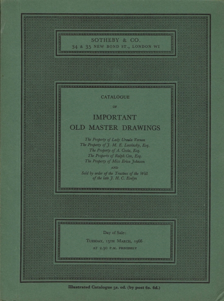 321. Important old master drawings