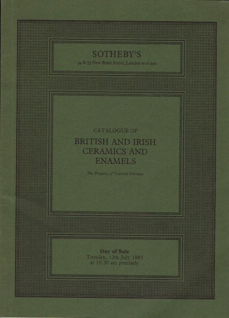 324. British and Irish ceramics and enamels