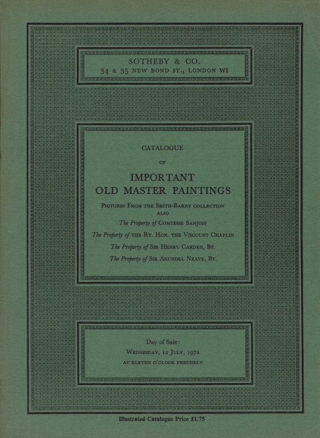 337. Important old master paintings