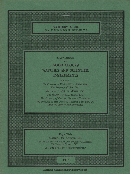 342. Good clocks, watches and scientific instruments