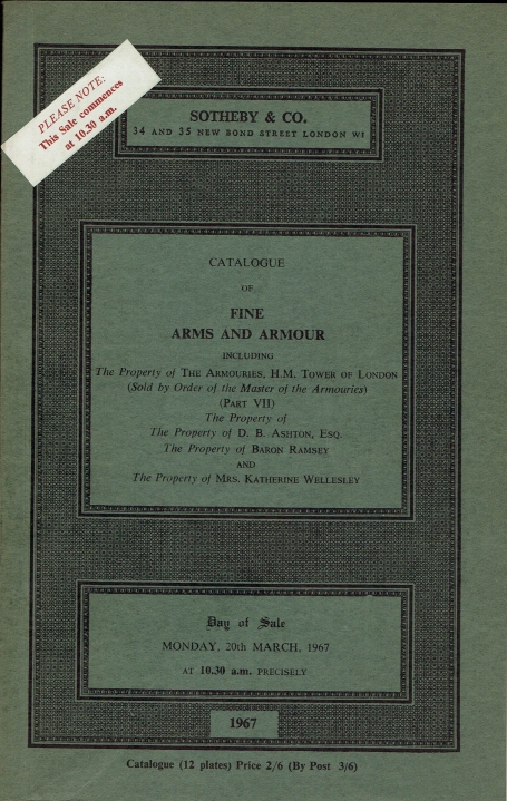 345. Fine arms and armour