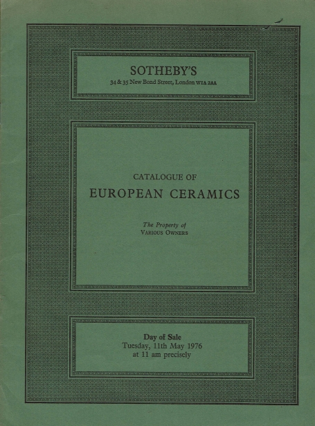 356. european ceramics
