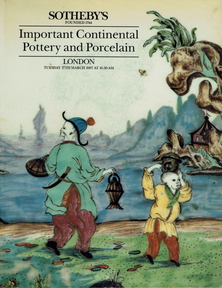 362. Important continental pottery and porcelain