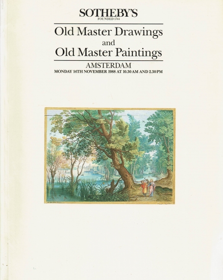 407. Old Master Drawings and Old Master Painings