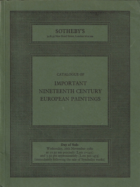 535. Important 19th Century European Paintings