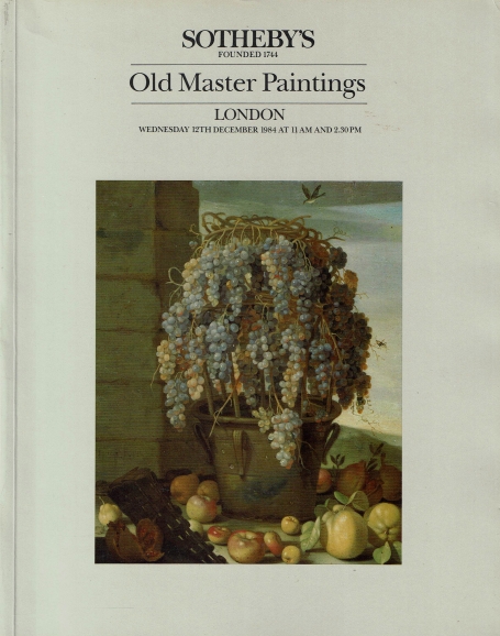 546. Old Master Paintings