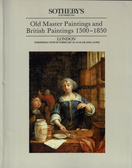 550. Old Master Paintings and British Paintings