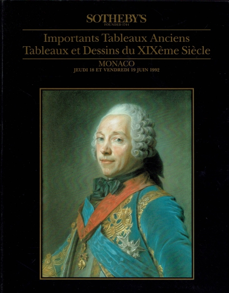 556. Importants Tableaux Anciens Tableaux et Dessins du XIXème Siècle