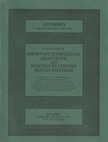 583. Important 17th, 18th and 19th Century British Paintings