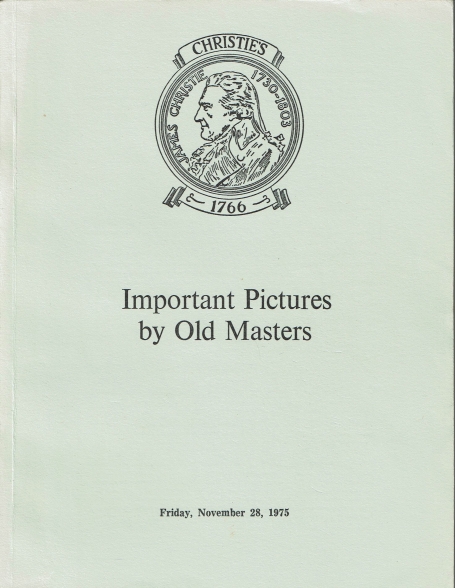 593. Important Pictures by Old Masters