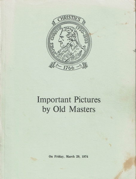 596. Important Pictures by Old Masters