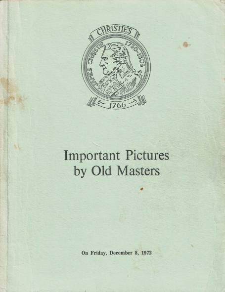 623. Important Pictures by Old Masters