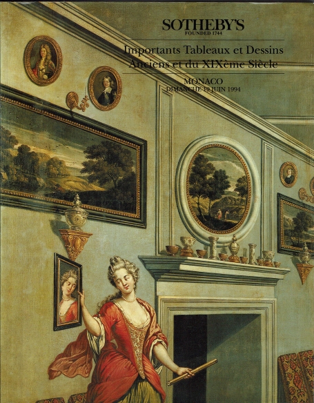 642. Importants Tableaux et Dessins Anciens et du XIXème Siècle