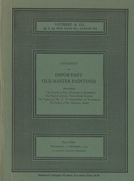 652. Important Old Master Paintings