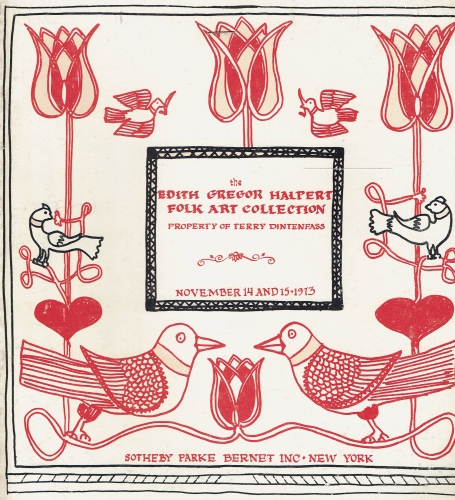 667. The Edith Gregor Halpert Folk Art Collection