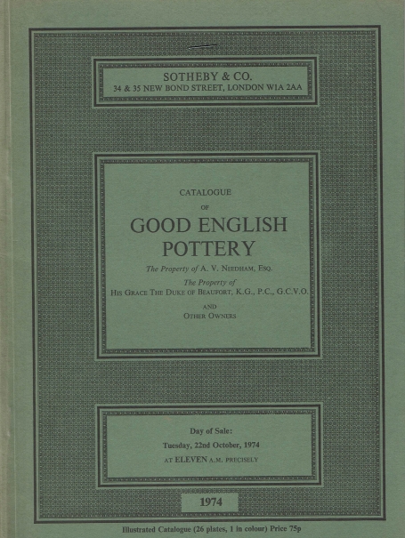672. Good English Pottery