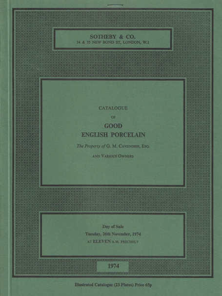 673. Good Englsih Porcelain