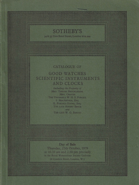 675. Good Watches Scientific Instruments and Clocks