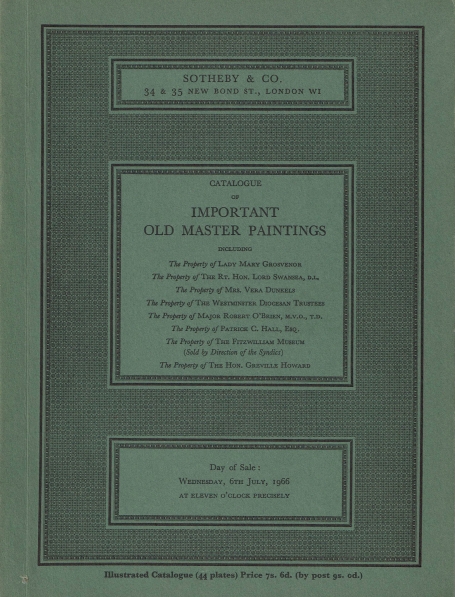 728. Important Old Master Paintings