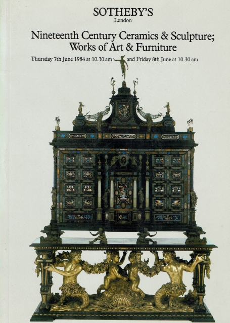 755. Nineteenth Century Ceramics & Sculpture; Works of Art & Furniture