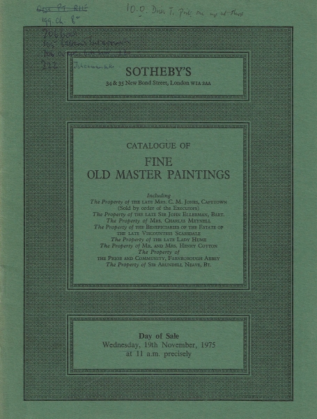 779. Fine Old Master Paintings