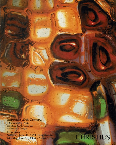 787. Important 20th Century Decorative Arts