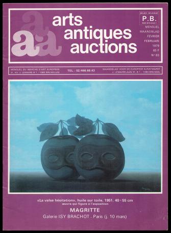 arts antiques auctions  mensuel maandblad 83
