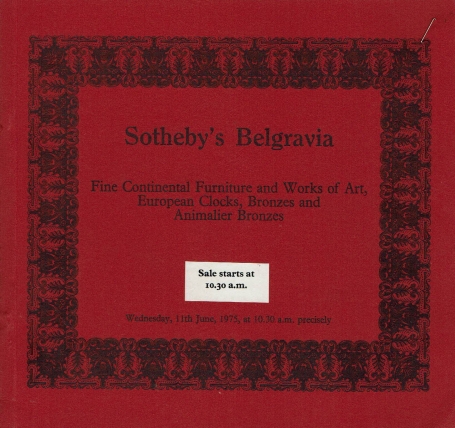 213. Fine Continental Furniture and Works of Art, EUropean Clocks, Bronzes and Animalier Bronzes