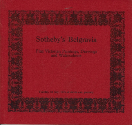 116. Fine Victorian Paintings, Drawings and Watercolours