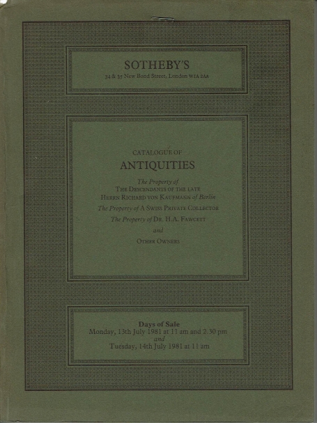 223. Catalogue of Antiquities