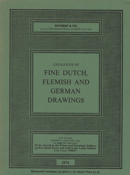 233. Fine Dutch, Flemish and German Drawings