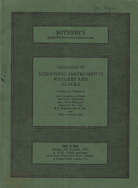 248. Scientific Instruments, Watches and Clocks