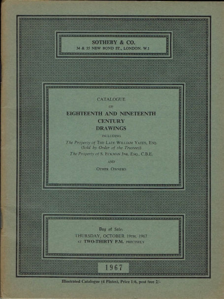 257. Eighteenth and Nineteenth Century Drawings