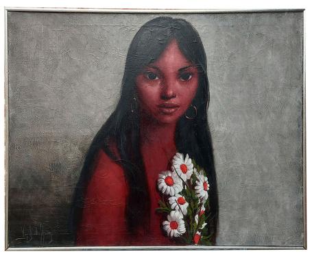 Kunstwerk op canvas van Aimé Van Belleghem kopen