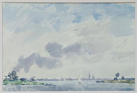 De Belgische kunstenaar Antoon Luyckx